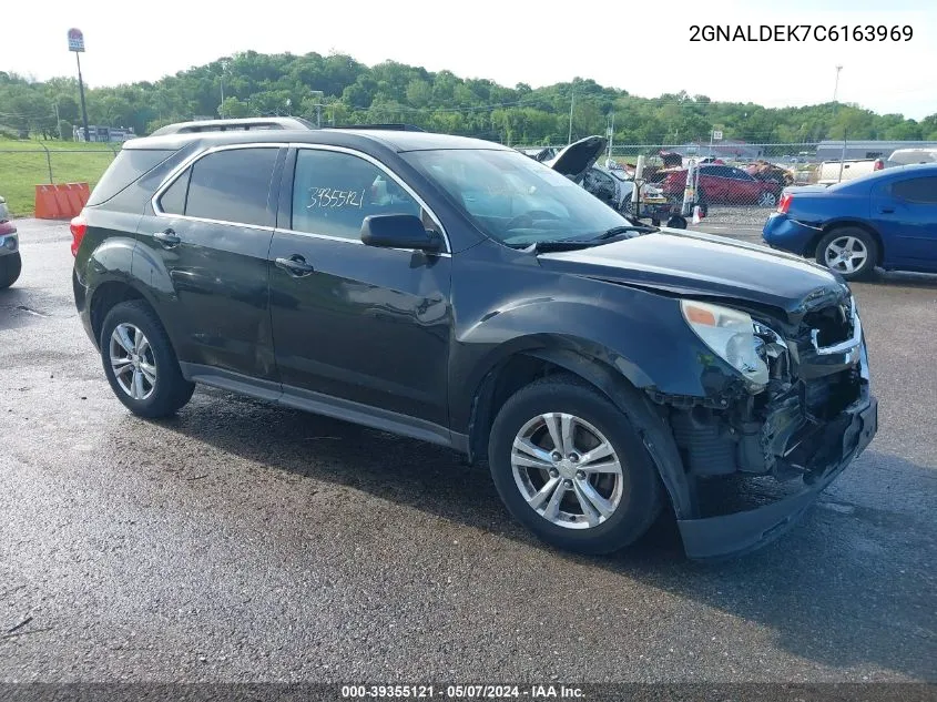 2012 Chevrolet Equinox 1Lt VIN: 2GNALDEK7C6163969 Lot: 39355121