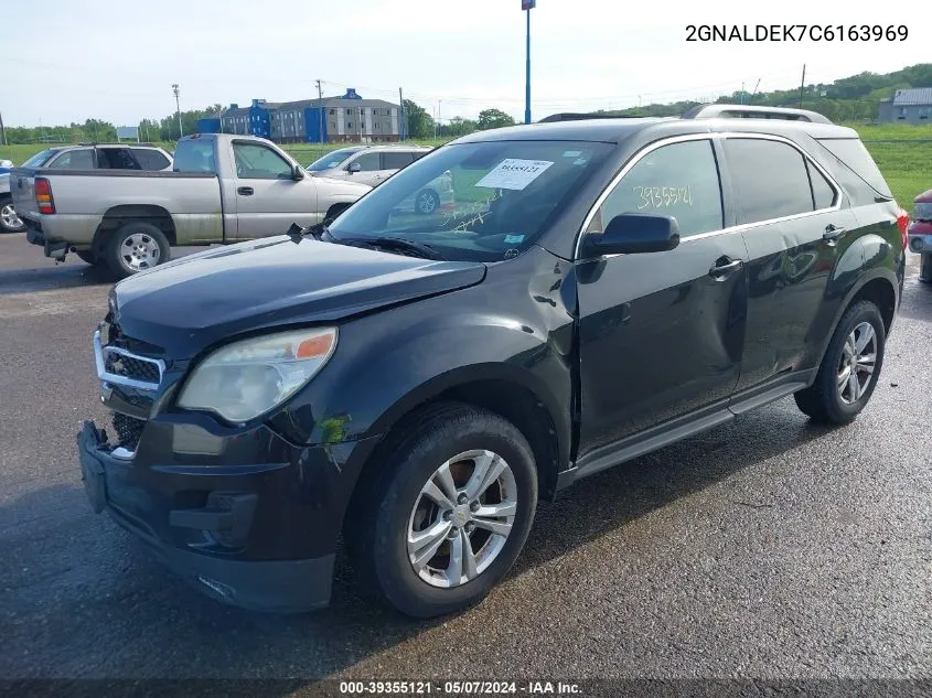 2012 Chevrolet Equinox 1Lt VIN: 2GNALDEK7C6163969 Lot: 39355121