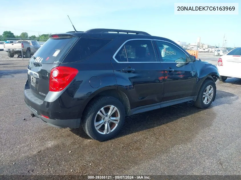 2012 Chevrolet Equinox 1Lt VIN: 2GNALDEK7C6163969 Lot: 39355121