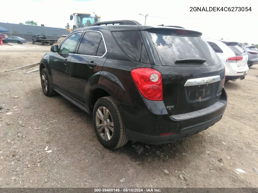 2012 Chevrolet Equinox 1Lt VIN: 2GNALDEK4C6273054 Lot: 39400145