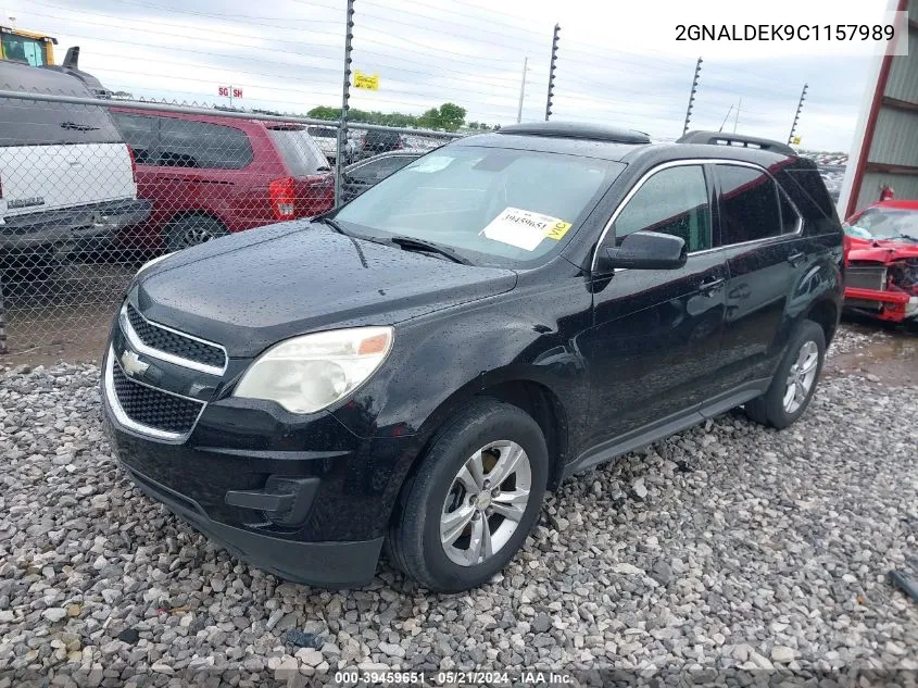 2012 Chevrolet Equinox 1Lt VIN: 2GNALDEK9C1157989 Lot: 39531137