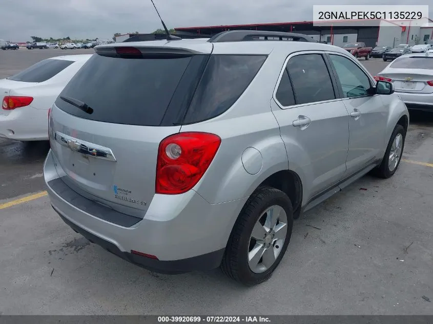 2GNALPEK5C1135229 2012 Chevrolet Equinox 2Lt