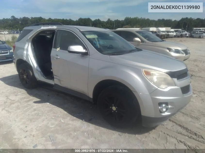 2GNALDEK0C1139980 2012 Chevrolet Equinox 1Lt