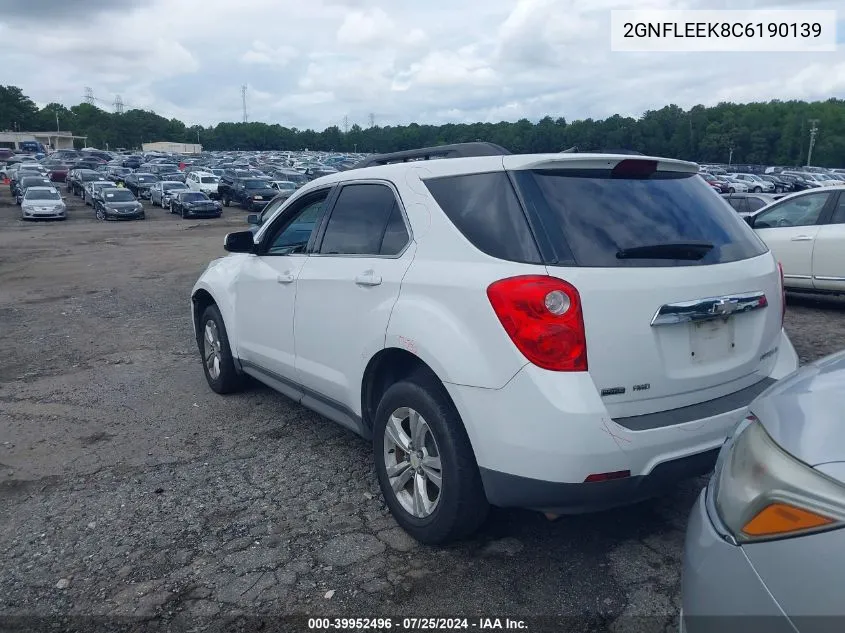 2GNFLEEK8C6190139 2012 Chevrolet Equinox 1Lt