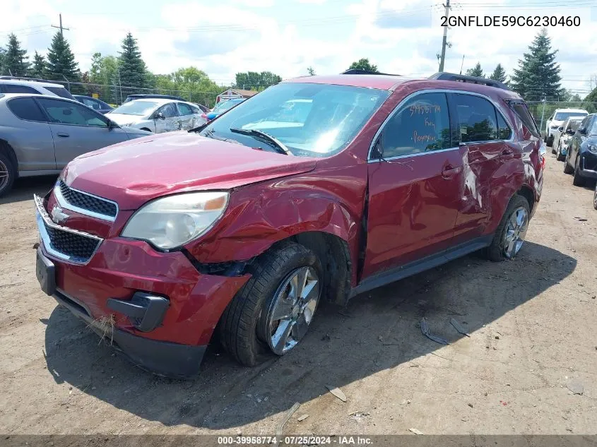 2012 Chevrolet Equinox 1Lt VIN: 2GNFLDE59C6230460 Lot: 39958774