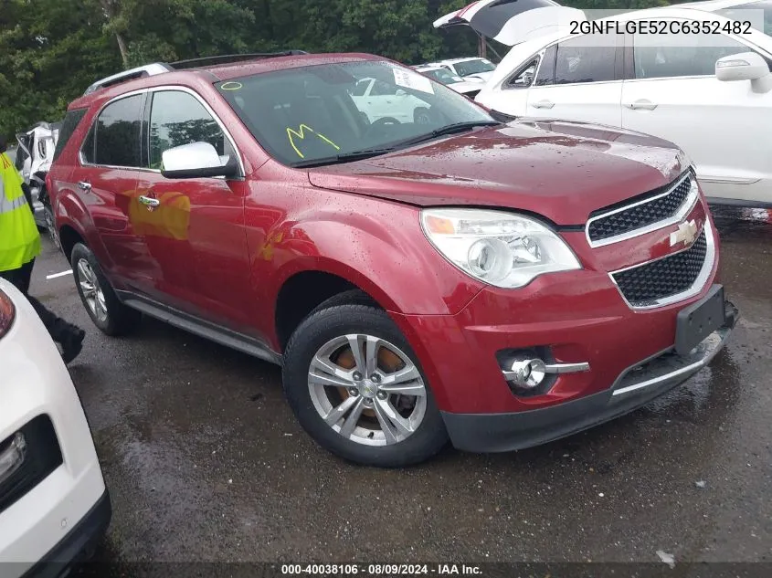 2GNFLGE52C6352482 2012 Chevrolet Equinox Ltz