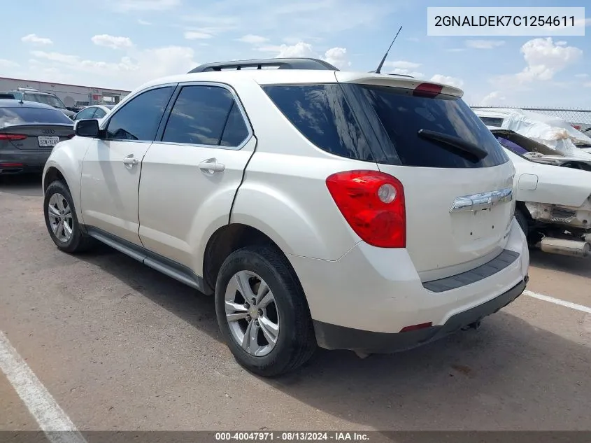 2GNALDEK7C1254611 2012 Chevrolet Equinox 1Lt