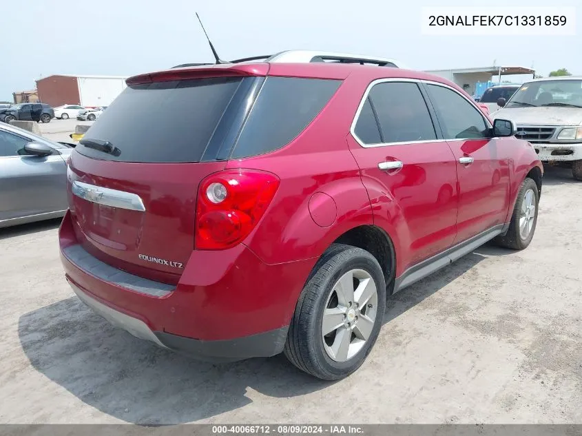 2GNALFEK7C1331859 2012 Chevrolet Equinox Ltz