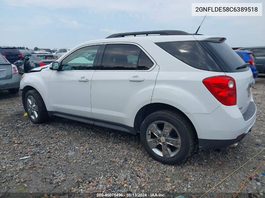 2GNFLDE58C6389518 2012 Chevrolet Equinox Lt