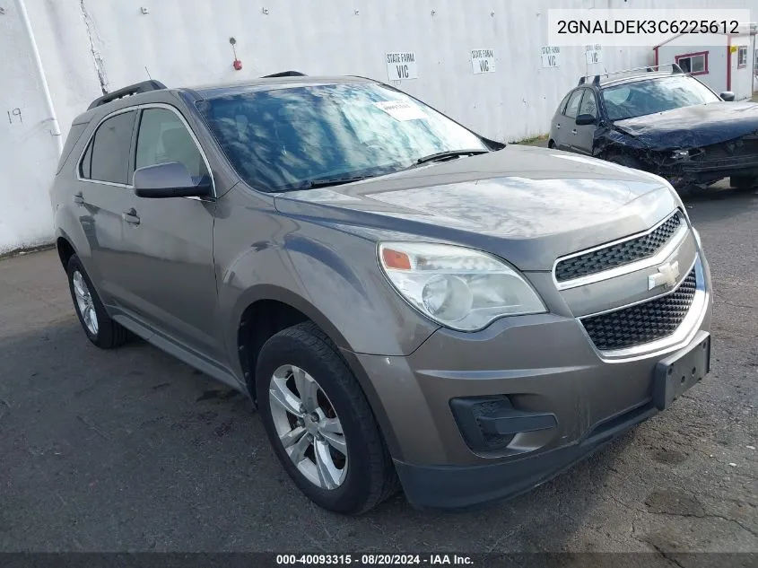 2GNALDEK3C6225612 2012 Chevrolet Equinox 1Lt