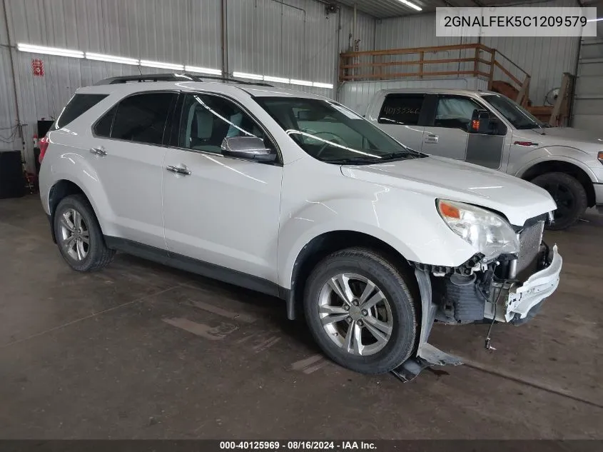 2GNALFEK5C1209579 2012 Chevrolet Equinox Ltz