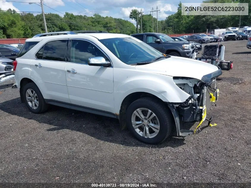 2012 Chevrolet Equinox Ltz VIN: 2GNFLGE52C6223030 Lot: 40139723