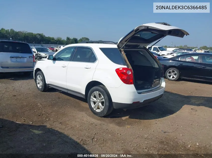 2GNALDEK3C6366485 2012 Chevrolet Equinox 1Lt