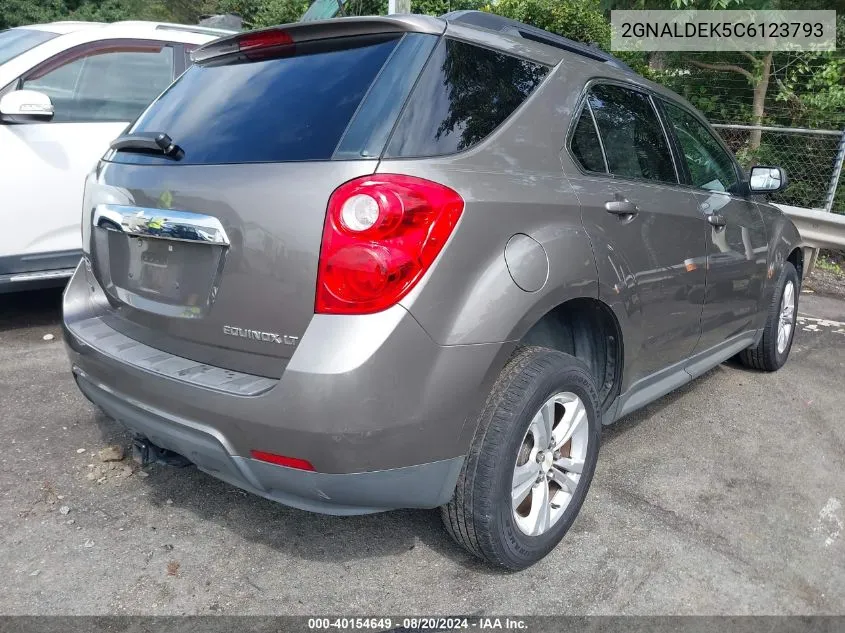 2GNALDEK5C6123793 2012 Chevrolet Equinox 1Lt