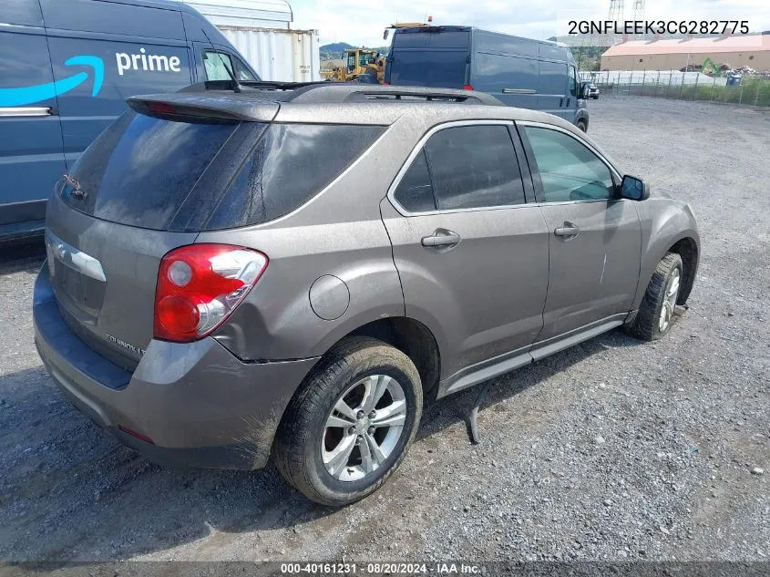 2012 Chevrolet Equinox 1Lt VIN: 2GNFLEEK3C6282775 Lot: 40161231