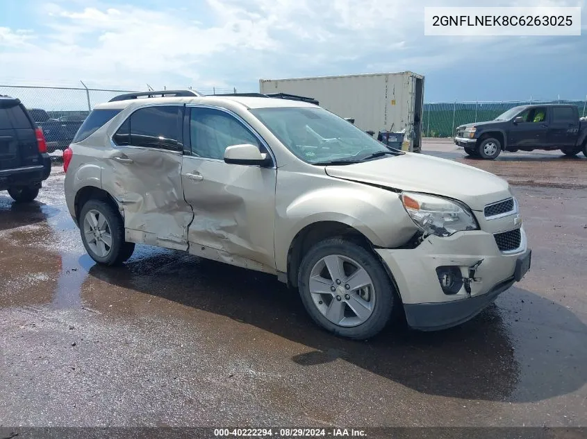 2GNFLNEK8C6263025 2012 Chevrolet Equinox 2Lt