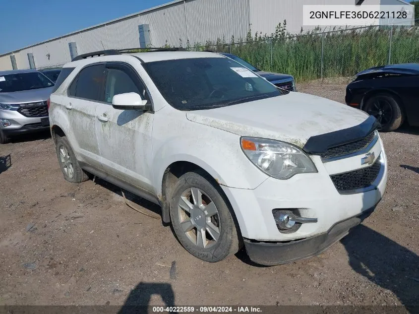 2012 Chevrolet Equinox Lt VIN: 2GNFLFE36D6221128 Lot: 40222559