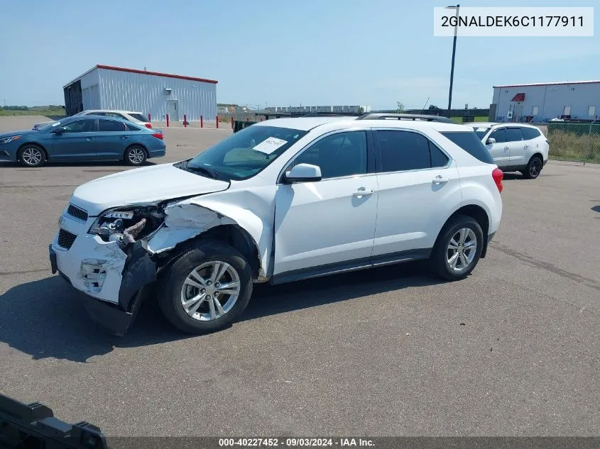 2GNALDEK6C1177911 2012 Chevrolet Equinox 1Lt