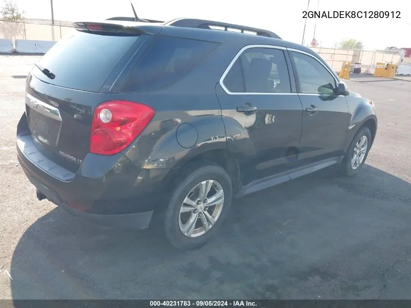 2GNALDEK8C1280912 2012 Chevrolet Equinox 1Lt