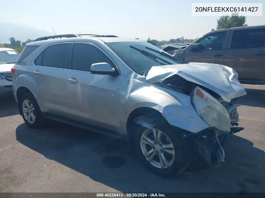 2012 Chevrolet Equinox 1Lt VIN: 2GNFLEEKXC6141427 Lot: 40235413