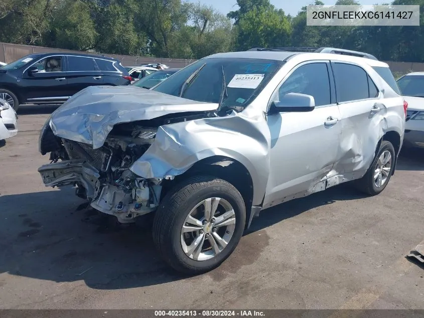 2012 Chevrolet Equinox 1Lt VIN: 2GNFLEEKXC6141427 Lot: 40235413