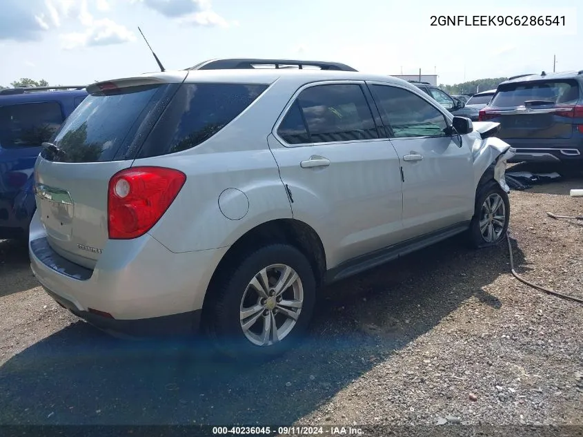 2012 Chevrolet Equinox 1Lt VIN: 2GNFLEEK9C6286541 Lot: 40236045