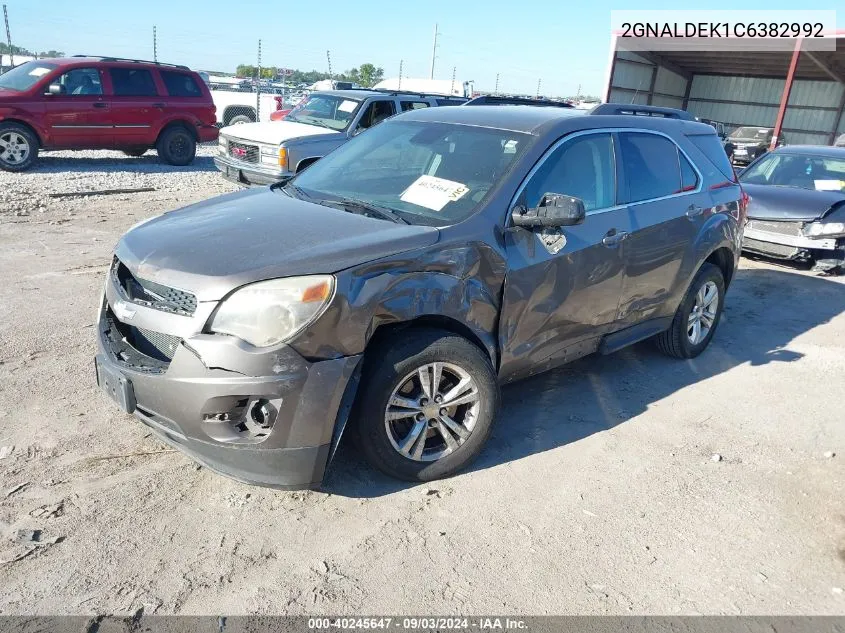 2GNALDEK1C6382992 2012 Chevrolet Equinox 1Lt