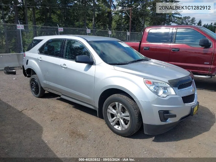 2012 Chevrolet Equinox Ls VIN: 2GNALBEK1C1282912 Lot: 40253932