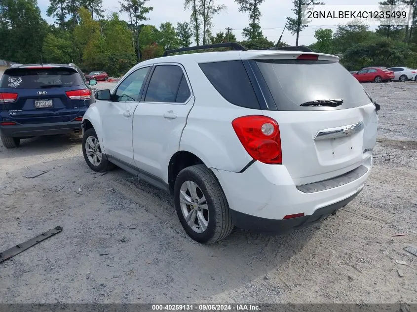 2012 Chevrolet Equinox Ls VIN: 2GNALBEK4C1235499 Lot: 40259131