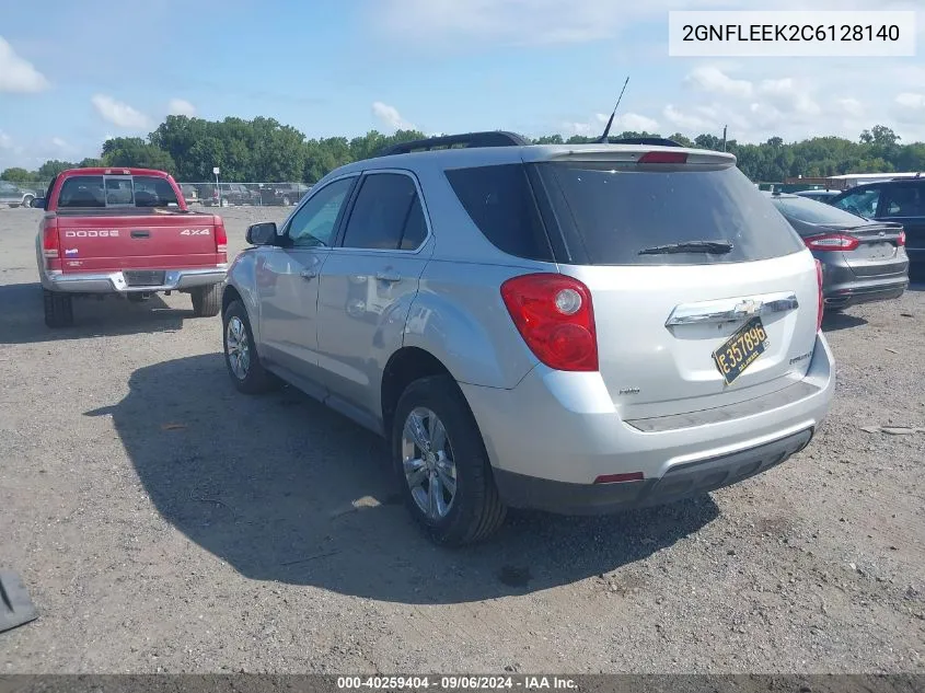 2GNFLEEK2C6128140 2012 Chevrolet Equinox 1Lt