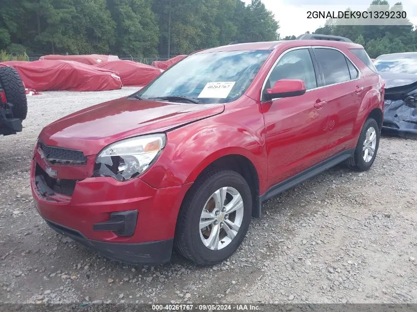 2012 Chevrolet Equinox 1Lt VIN: 2GNALDEK9C1329230 Lot: 40261767