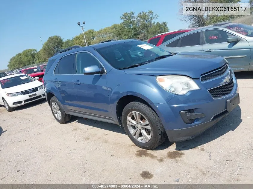 2GNALDEKXC6165117 2012 Chevrolet Equinox 1Lt