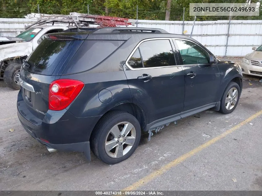 2GNFLDE56C6249693 2012 Chevrolet Equinox Lt