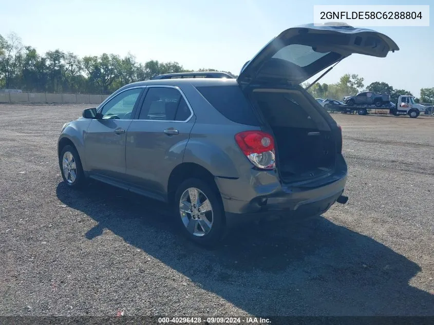 2GNFLDE58C6288804 2012 Chevrolet Equinox 1Lt