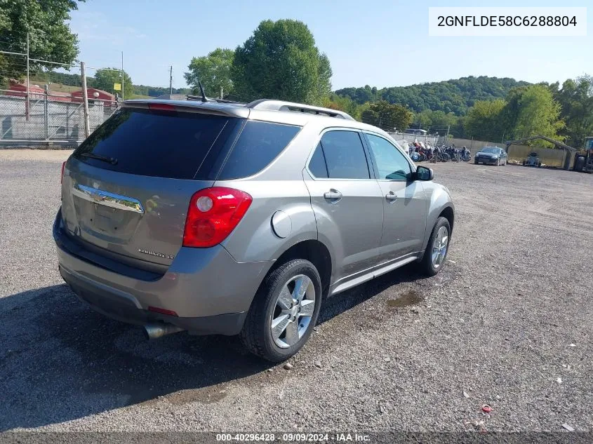 2GNFLDE58C6288804 2012 Chevrolet Equinox 1Lt