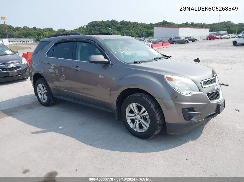 2GNALDEK6C6268549 2012 Chevrolet Equinox Lt