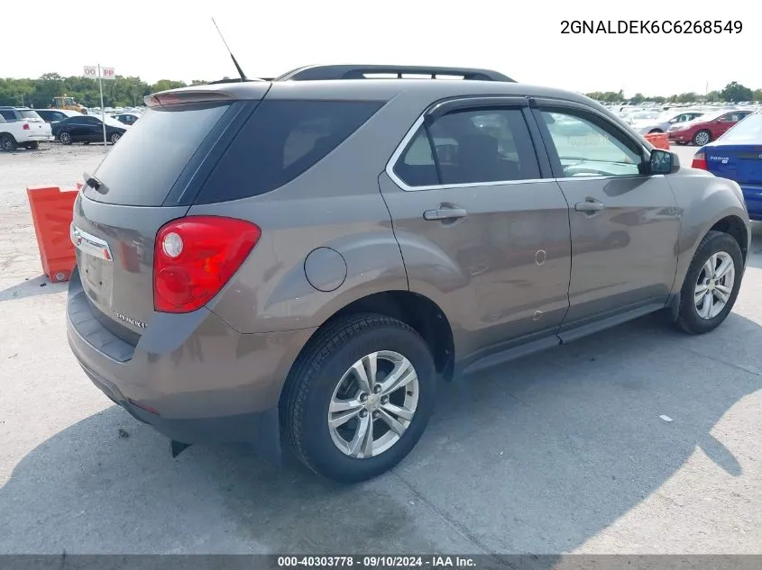 2GNALDEK6C6268549 2012 Chevrolet Equinox Lt