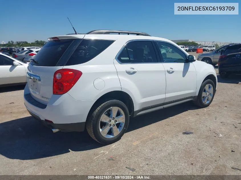 2GNFLDE5XC6193709 2012 Chevrolet Equinox 1Lt