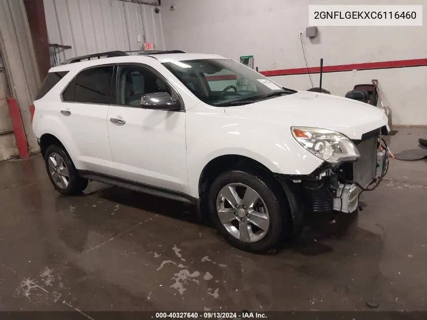 2GNFLGEKXC6116460 2012 Chevrolet Equinox Ltz