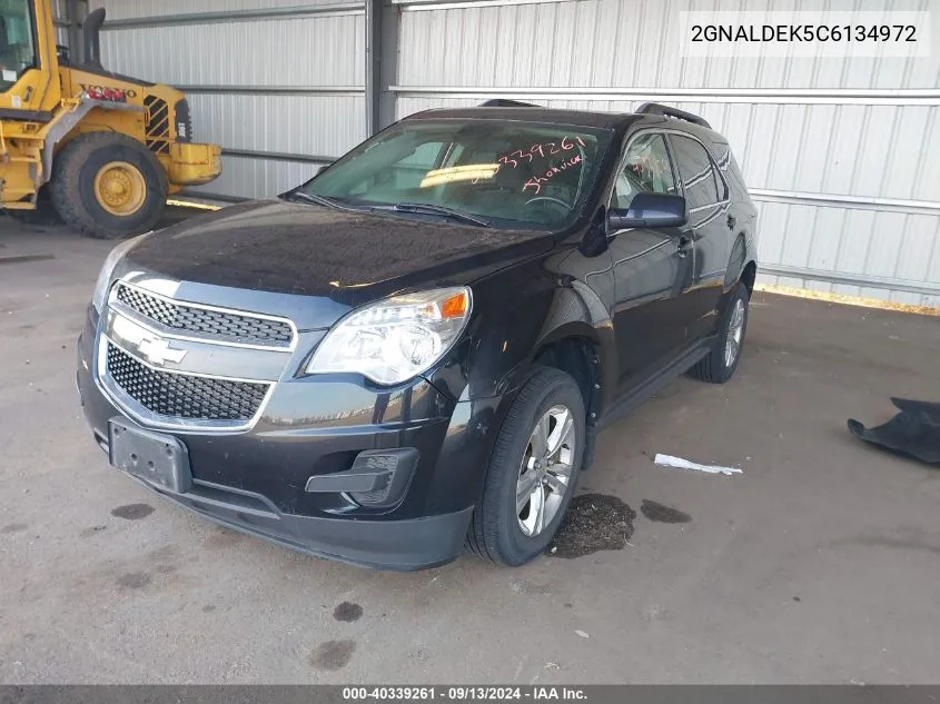 2012 Chevrolet Equinox Lt VIN: 2GNALDEK5C6134972 Lot: 40339261