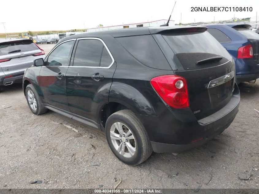 2GNALBEK7C1108410 2012 Chevrolet Equinox Ls