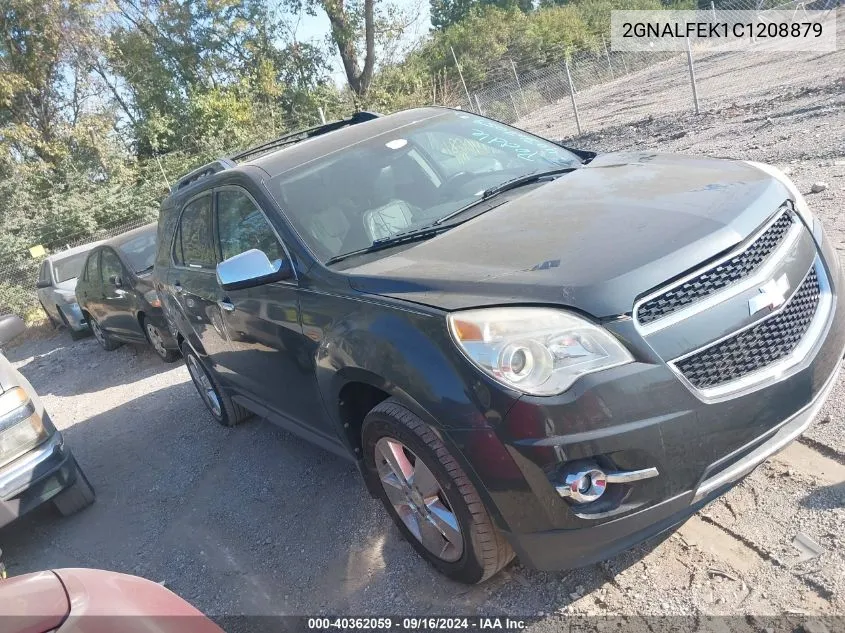 2GNALFEK1C1208879 2012 Chevrolet Equinox Ltz