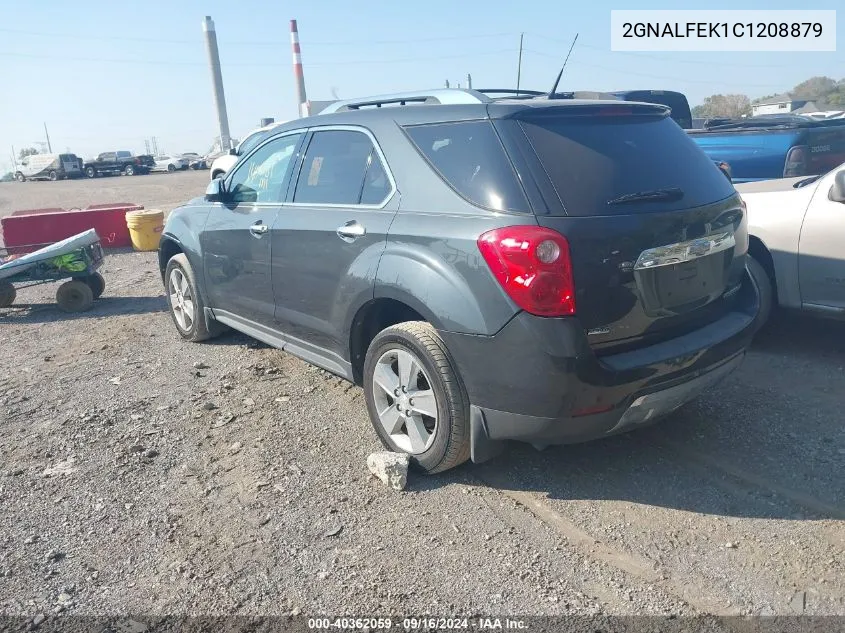 2GNALFEK1C1208879 2012 Chevrolet Equinox Ltz