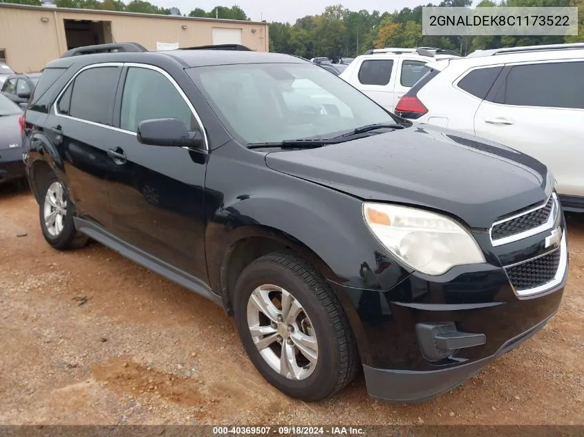 2012 Chevrolet Equinox Lt VIN: 2GNALDEK8C1173522 Lot: 40369507