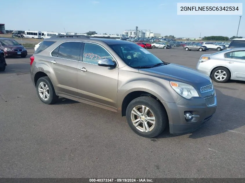 2GNFLNE55C6342534 2012 Chevrolet Equinox 2Lt