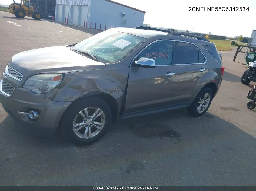 2012 Chevrolet Equinox 2Lt VIN: 2GNFLNE55C6342534 Lot: 40373347