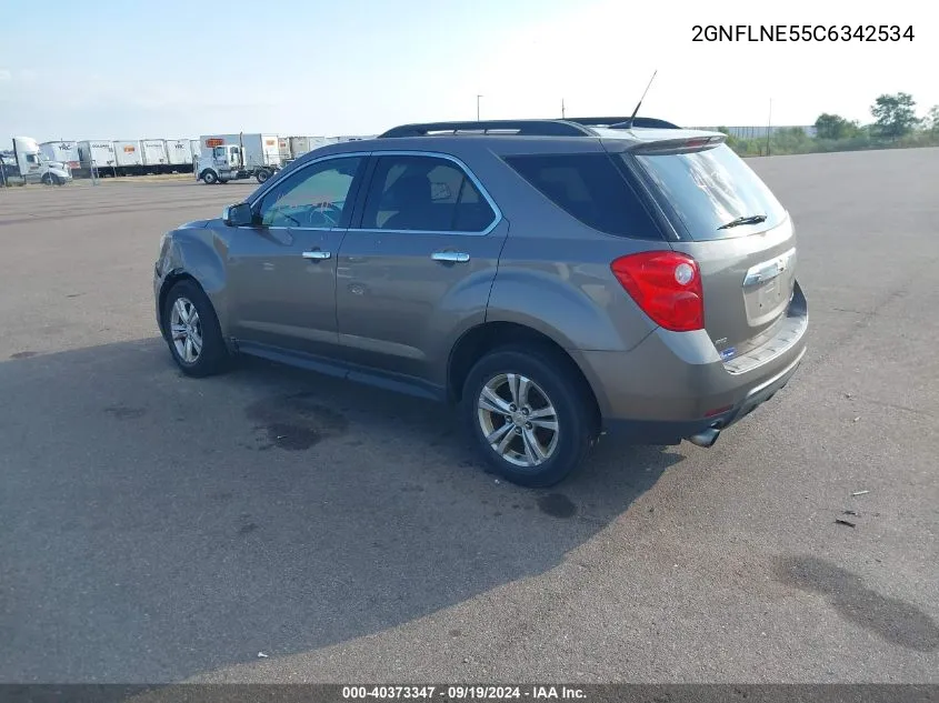 2GNFLNE55C6342534 2012 Chevrolet Equinox 2Lt