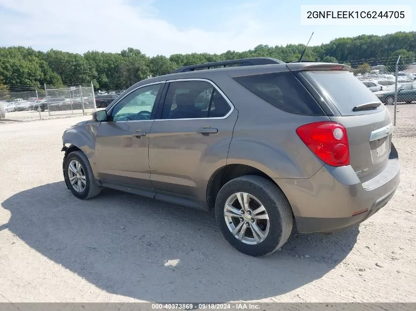 2GNFLEEK1C6244705 2012 Chevrolet Equinox 1Lt