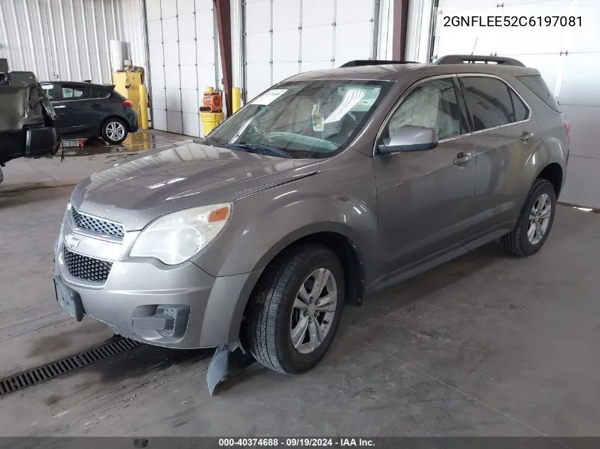 2012 Chevrolet Equinox 1Lt VIN: 2GNFLEE52C6197081 Lot: 40374688