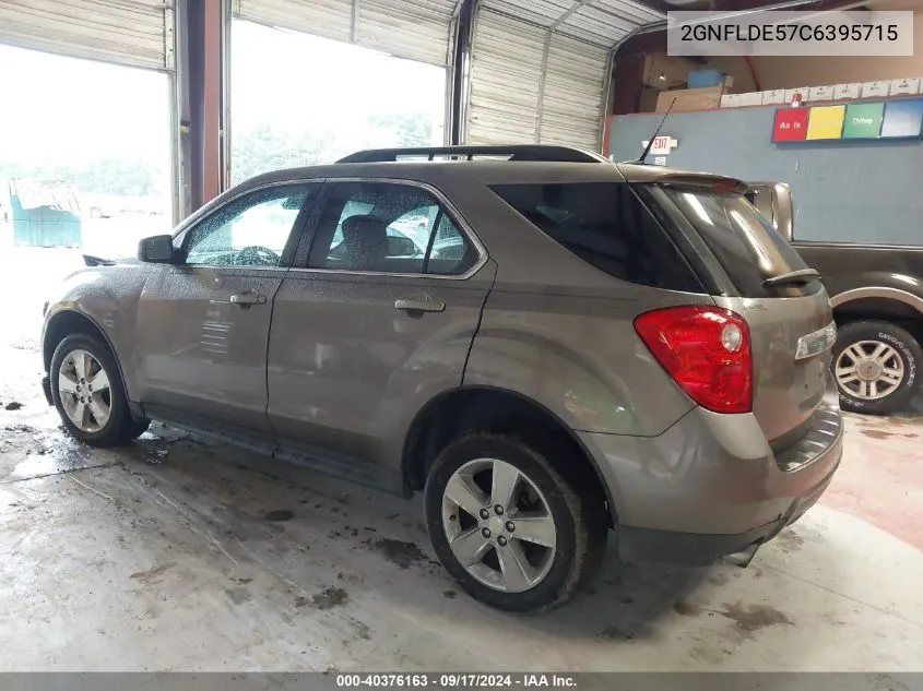 2012 Chevrolet Equinox 1Lt VIN: 2GNFLDE57C6395715 Lot: 40376163